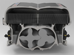 Ford Dark Horse Supercharger Kit - Ford Racing - 3.0L Whipple Supercharger/Inverted Twin Screw/Dual Pass Intercooler/92mm Throttle Body/Spark Plugs/Injectors - `24-`27